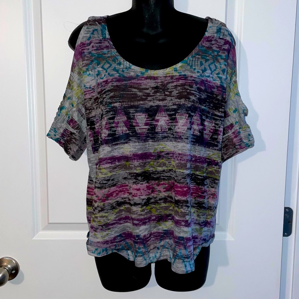 Cute and comfy cold shoulder top